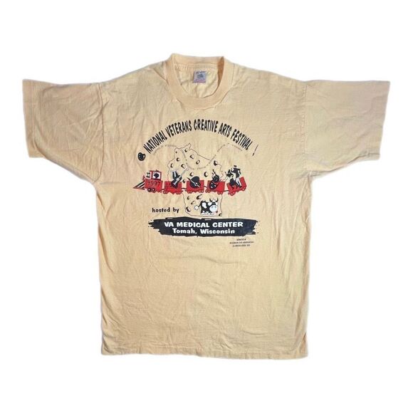 Vintage Veteran Arts Festival Tee - Picture 1 of 4